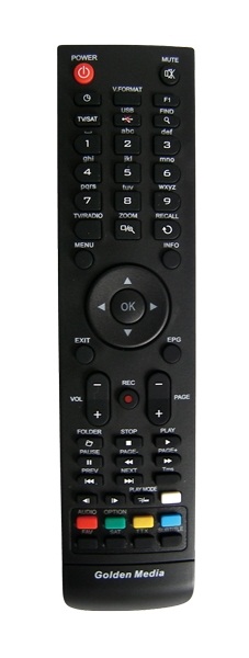 Amiko HD8265+ náhradní dálkový ovladač pro seniory