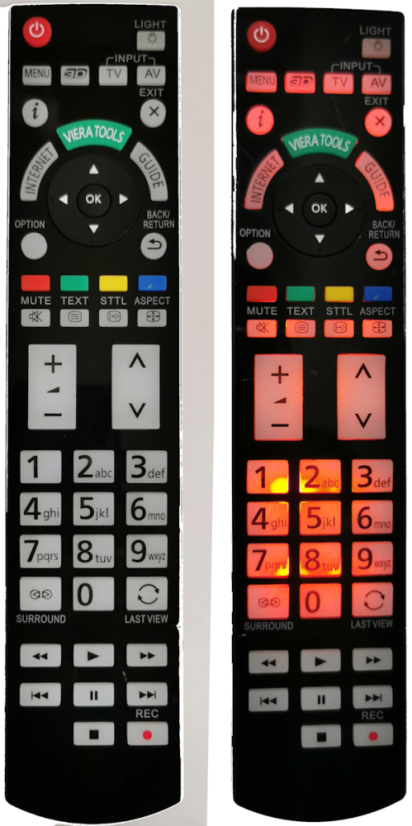 Panasonic N2QAYB000715 replacement remote control