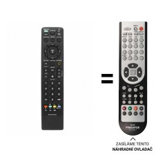 LG MKJ42519618 náhradní dálkový ovladač jiného vzhledu