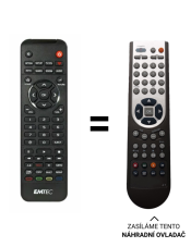Emtec MovieCube S850H Náhradné diaľkové ovládanie