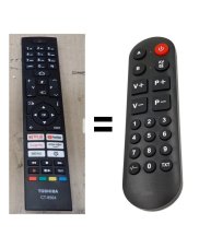 Toshiba CT-8564 náhradný diaľkový ovládač pre seniorov