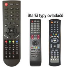 LinkBox HD skylink READY náhradní dálkový ovladač pro seniory