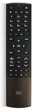 VU+ Uno 4K replacement remote control