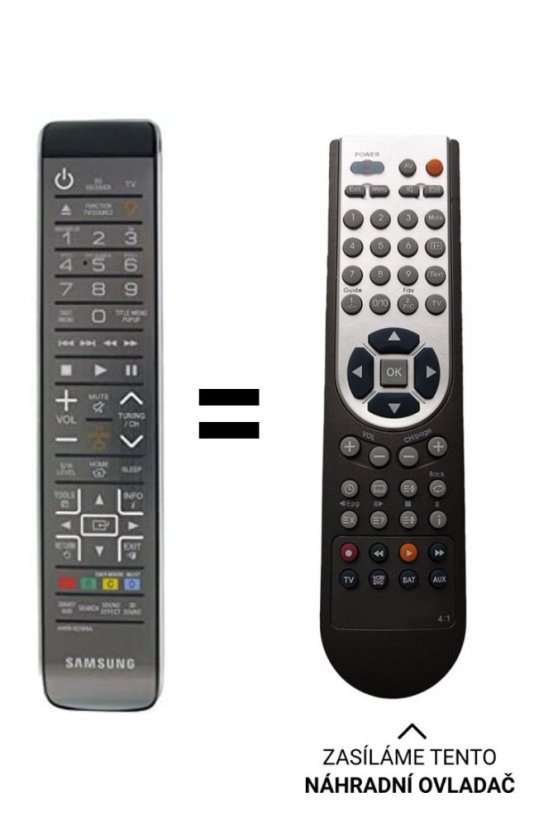 Samsung AH59-02569A, AH59-02569B náhradní dálkový ovladač jiného vzhledu