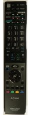 Sharp LC-40LE810E náhradný diaľkový ovládač pre seniorov.