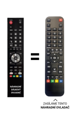 Philips DVD763SA náhradní dálkový ovladač jiného vzhledu