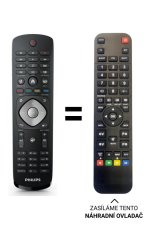 996590020164 Philips YKF348-001 náhradný diaľkový ovládač iného vzhľadu.