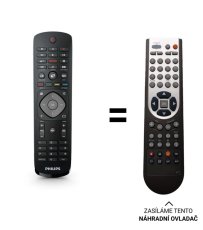 Philips 996595006729 Náhradné diaľkové ovládanie iného vzhľadu