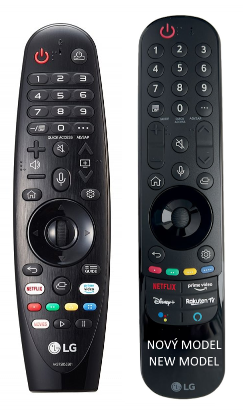 Lg 50UN8000lc originální dálkový ovladač Magic