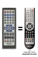 Panasonic 7710020, EUR7710030 Náhradné diaľkové ovládanie iného vzhľadu