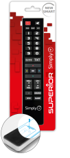 Universal remote control, easy and elegant