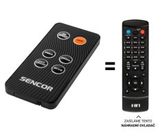 Sencor SFN9011SL replacement remote control