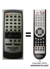 Panasonic N2QAGB000013, N2QAGB000015 Replacement Remote Control