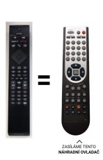 Philips 43PUS8505 náhradní dálkový ovladač jiného vzhledu