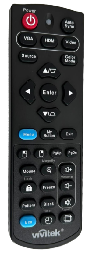 Vivitek XX5040005400, XX5040001900 originální dálkový ovladač