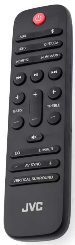 JVC TH-E754B originální dálkový ovladač