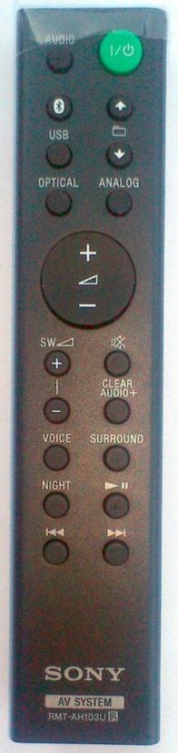 Sony RMT-AH103U originální dálkový ovladač