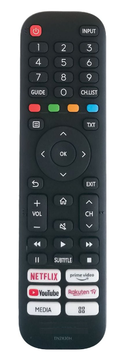 Hisense 40A5600F náhradný diaľkový ovládač rovnakého vzhľadu EN2X30H