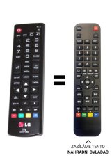 LG AKB73715603, AKB73715679 náhradní dálkový ovladač jiného vzhledu