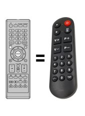 Orion TV 32FX100D náhradní dálkový ovladač pro seniory