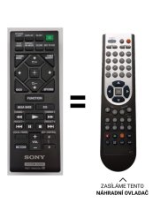 Sony RMT-AM220U náhradní dálkový ovladač jiného vzhledu MHC-V11, MHCV11