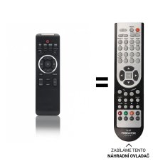 Philips 996510028568 náhradní dálkový ovladač jiného vzhledu