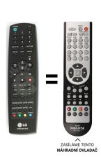 LG AKB34907202 náhradní dálkový ovladač jiného vzhledu