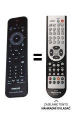Náhradní dálkový ovladač Philips 996510021067 jiného vzhledu