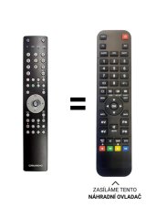 Grundig TP3 náhradní dálkový ovladač jiného vzhledu