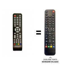 Skyworth 32E360, 40E360, 50E360 replacement remote control of a different appearance