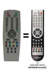 Sanyo, Tesla, Orava, Vestel RC3040 náhradní dálkový ovladač jiného vzhledu
