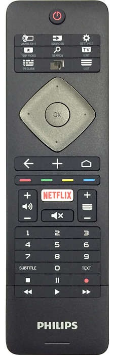 Philips 996596006789, YKF400-105 náhradní dálkový ovladač bez zadní klávesnice