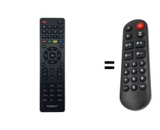 Maxxo DVB -T2 ANDROID BOX náhradný diaľkový ovládač pre seniorov