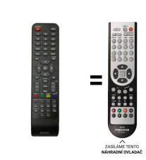 SENCOR SLE22F54M4 Replacement Remote Control