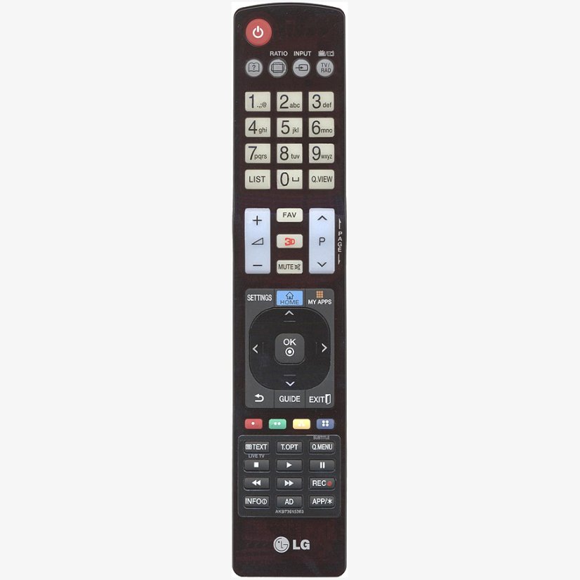 LG AKB73615303, AKB74115504 náhradní dálkový ovladač pro seniory