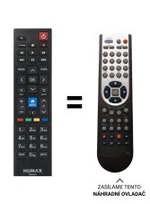 Humax NANO T2 náhradní dálkový ovladač jiného vzhledu