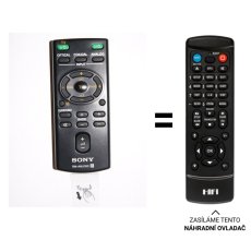 Sony RM-ANU160, RM-ANU159 náhradní dálkový ovladač jiného vzhledu