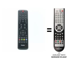 Haier HTR-D06A náhradní dálkový ovladač jiného vzhledu