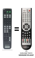 Sony Str-de375, RM-U305C Náhradné diaľkové ovládanie iného vzhľadu