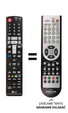 LG AKB73775639 náhradní dálkový ovladač jiného vzhledu