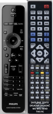 Ersatzfernbedienung für Philips HTS8141/12, RC2224102, 313922856511 (abweichendes Design)
