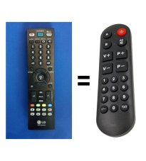 LG AKB73655803 náhradní dálkový ovladač pro seniory