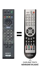Sony KDL-32P3550 Náhradné diaľkové ovládanie iného vzhľadu