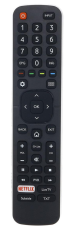 Hisense EN2D27 branded replacement remote control, black.