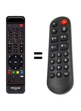 Amiko Mira 2 Wifi replacement remote control for seniors