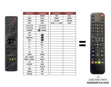 TCL L32F3390C náhradný diaľkový ovládač iného vzhľadu