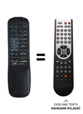 JVC RM-SED40TRU, RM-SED40 Replacement Remote Control