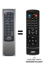 JVC RM-SRCEZ55E náhradný diaľkový ovládač iného vzhľadu