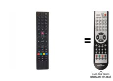Finlux TV24FDM5660-T2 náhradní dálkový ovladač jiného vzhledu