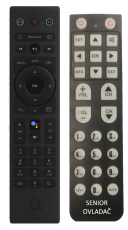 O2 TV Box (2023) ZXV10 B866V2 náhradní dálkový ovladač pro seniory